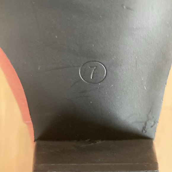 NWOT Women's Pink Metallic Cowboy Mid-Calf Boots - Picture 12 of 13